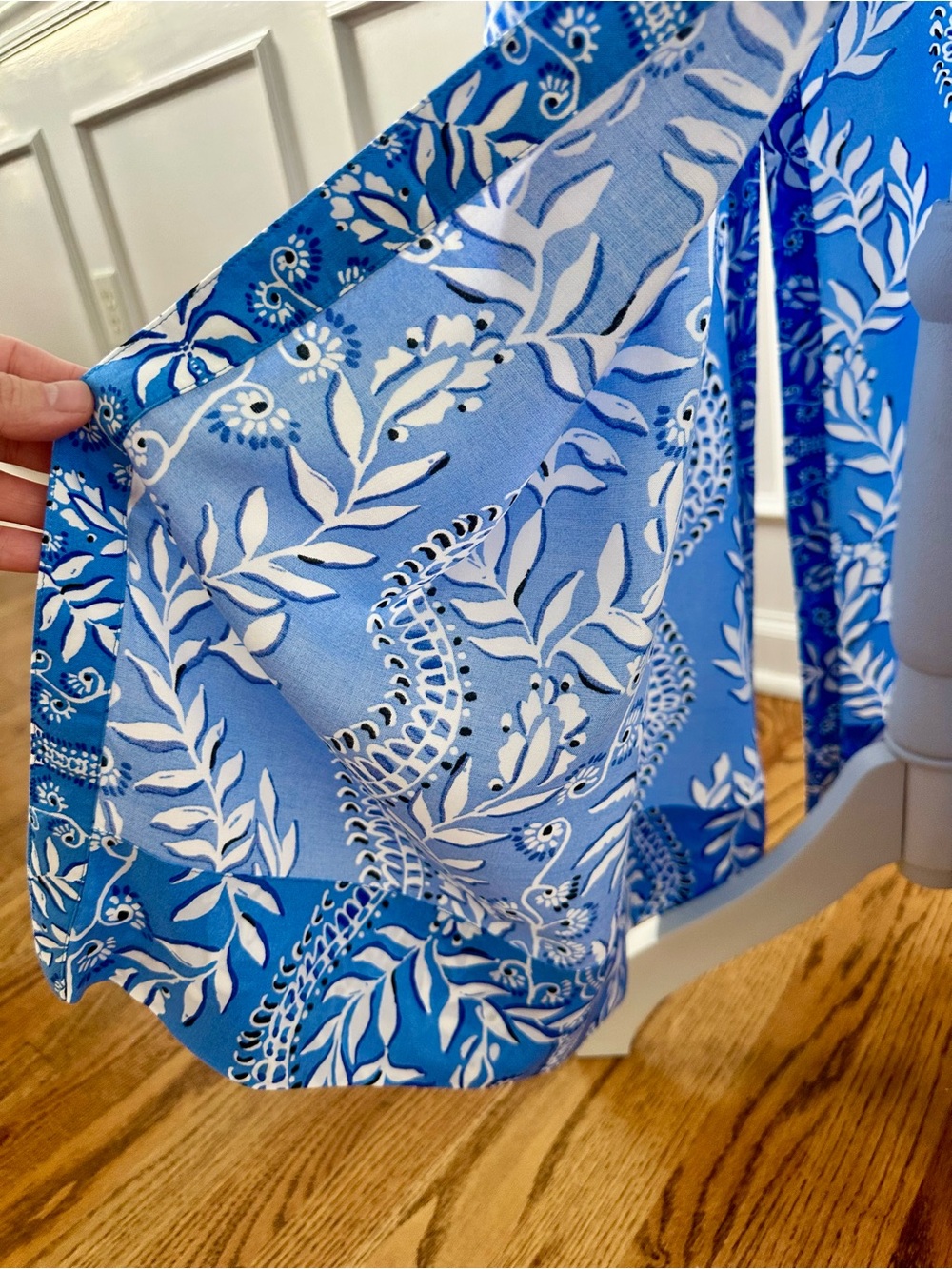 Lilly Pulitzer Laurelie Caftan Maxi Dress Abaco Blue Have It Both Rays NWT Sz 2 - Picture 14 of 17